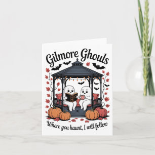 Tarjeta Gilmore Ghouls Donde Tú Asustas4 