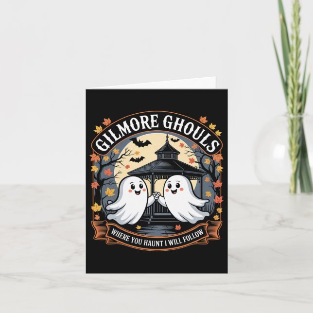 Tarjeta Gilmore Ghouls Donde Tú Asustas7  (Anverso)