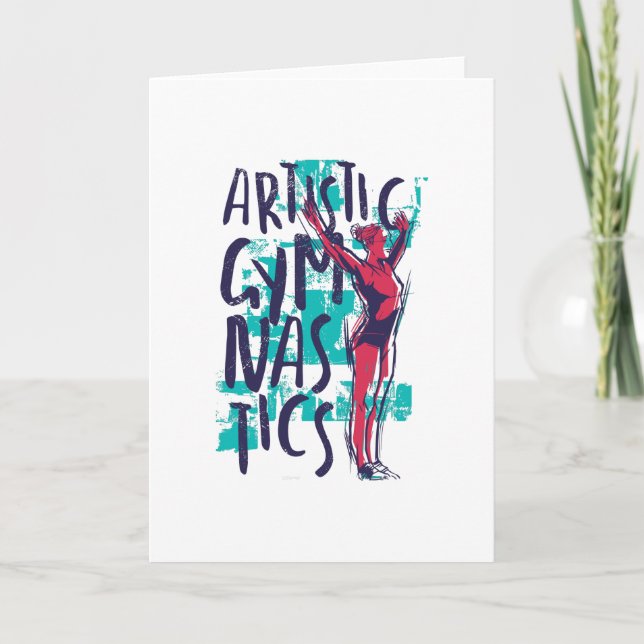 Tarjeta Gimnasia artística (Anverso)