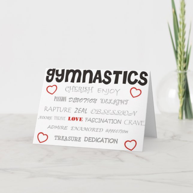 Tarjeta Gimnasia erótica (Anverso)