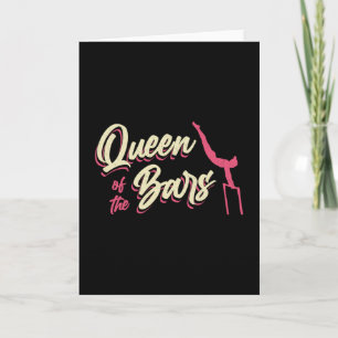 Tarjeta Gimnasia Reina De Los Bares Gimnasta De Vigas Irre