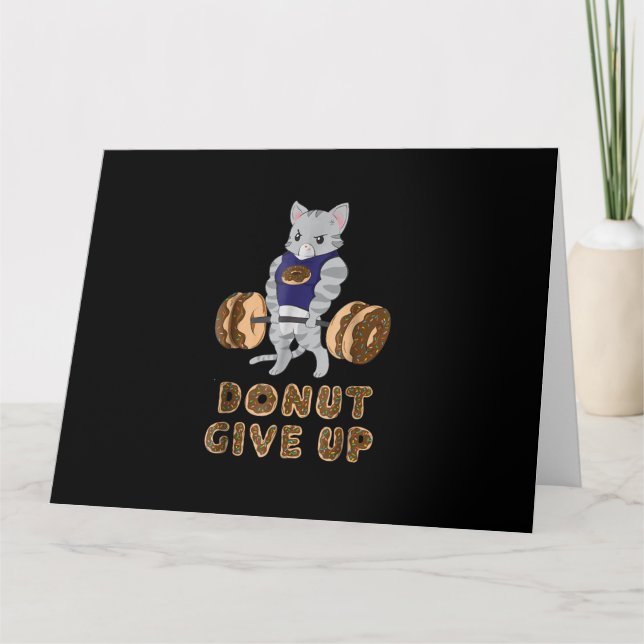 Tarjeta Gimnasio de Donut con elevación de cadera (Anverso)