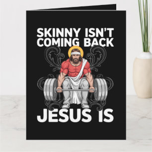 Tarjeta Gimnasio de Entrenamiento de Jesús Flaco No Vuelve
