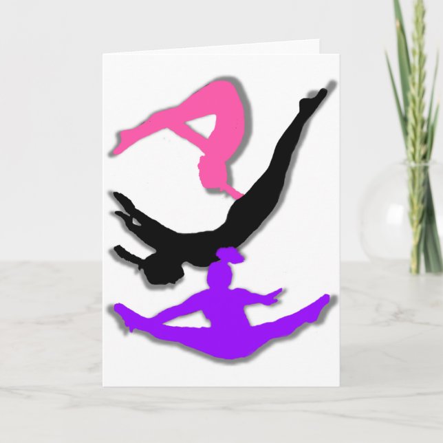 Tarjeta Gimnasio de Trampoline (Anverso)