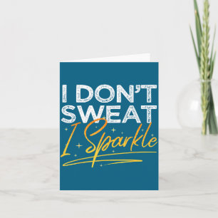 Tarjeta Gimnasio Fitness Entrenamiento Divertido No Sudo B