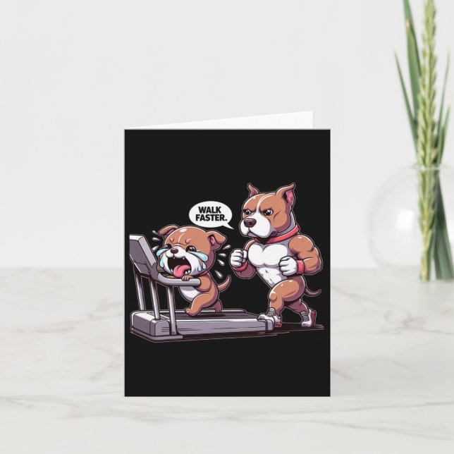 Tarjeta Gimnasio Pit Bull Gym Fitness - Cuerpo de elevació (Anverso)