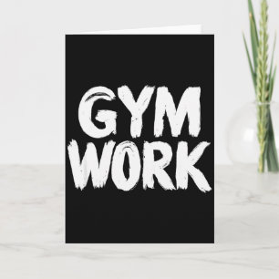 Tarjeta Gimnasio Trabajo Fisicoculturismo Fitness Entrenam