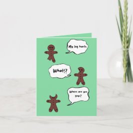 Tarjeta Gingerbread kerst