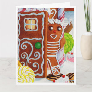 Tarjeta GINGERBREAD MAN Big Navidades