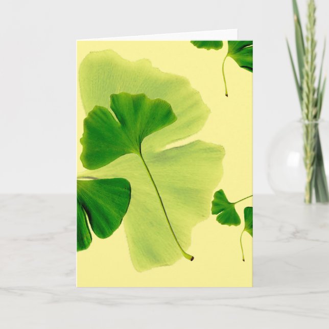Tarjeta Gingko Elegance (Anverso)