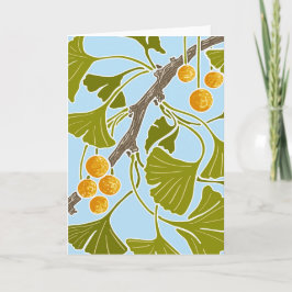 Tarjeta Ginkgo Dance