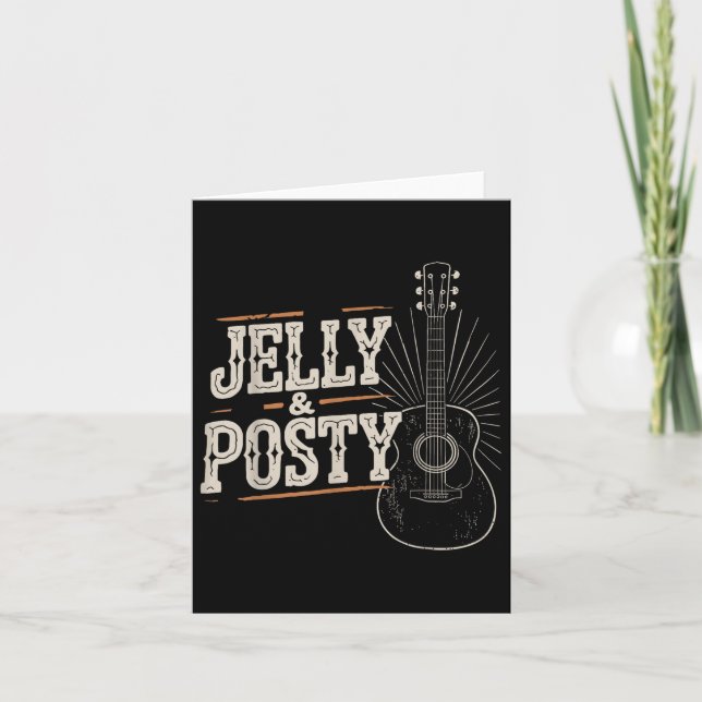 Tarjeta Gira de música country para hombres y mujeres Outf (Anverso)