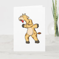 Girafa con nudo en el cuello