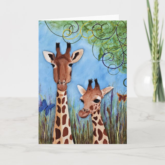 Tarjeta Girafas (Anverso)