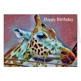 TARJETA GIRAFFE