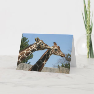 Tarjeta Giraffe