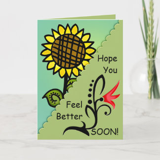 Tarjeta Girasol