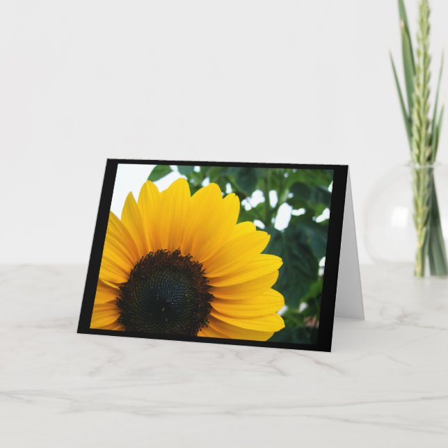 Tarjeta Girasol (Anverso)