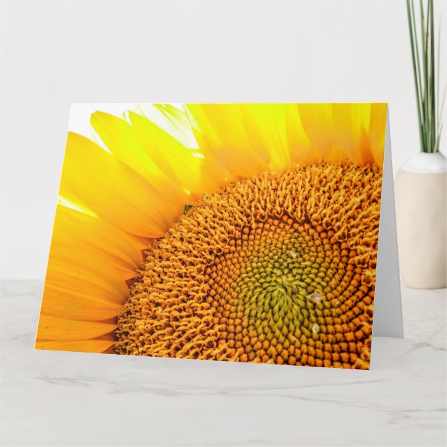 Tarjeta Girasol (Anverso)