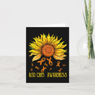 Tarjeta Girasol de concienciación sobre el síndrome doloro