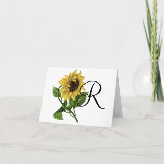 Tarjeta Girasol Notecard