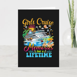 Tarjeta Girls Cruise 2025 Creando Recuerdos Para Toda La V