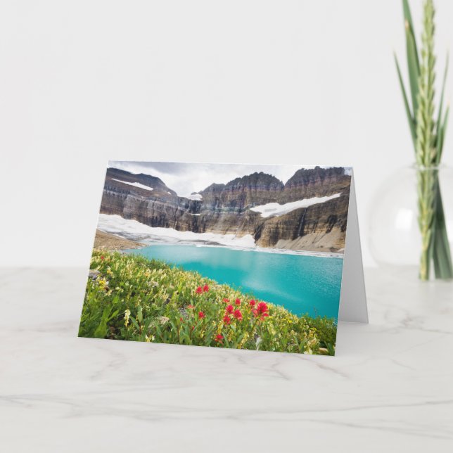 Tarjeta Glaciar de Grinnell (Anverso)