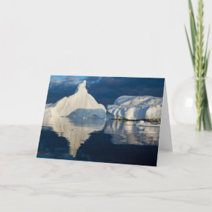 Tarjeta Glaciar Jakobshavn Bahía de Disko Ilulissat, Groen