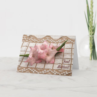 Tarjeta Gladeolia se pone bien