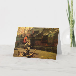 Tarjeta Gladiator Greeting Card