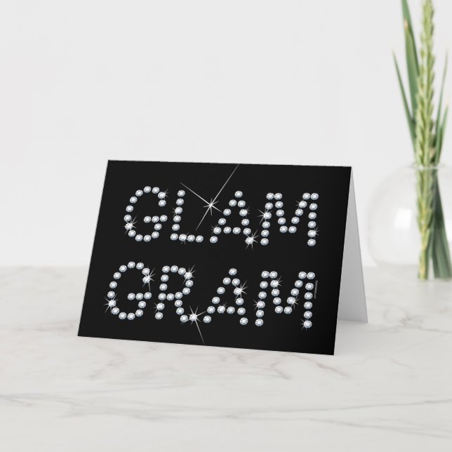 Tarjeta Glam Gram (Anverso)