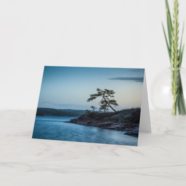 Tarjeta Glaskogen Suecia (Anverso)