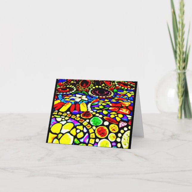 Tarjeta Glass-Louis Tiffany 14 (Anverso)