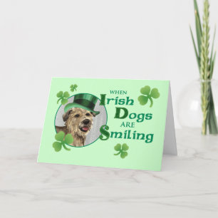 Tarjeta Glen del Día de San Patricio de Imaal Terrier