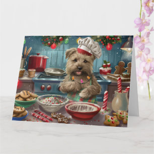 Tarjeta Glen of Imaal Terrier Hornear en vacaciones: Festi