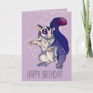 Tarjeta Glider de azúcar dulce Bebé 16º B-día