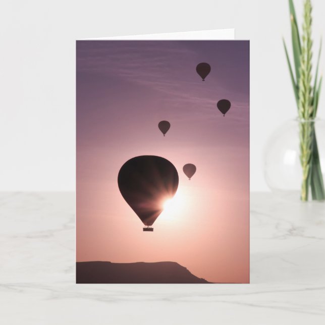 Tarjeta Globo aerostático en Goreme (Anverso)