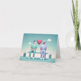 Tarjeta Globo de Amor