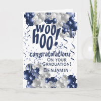 Globo naval de felicitaciones por graduación