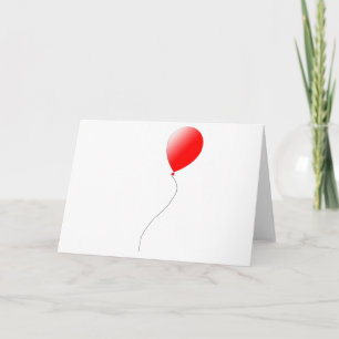 Tarjeta Globo Rojo
