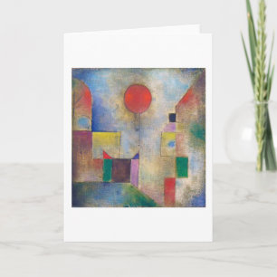 Tarjeta Globo Rojo, Klee