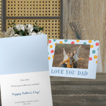 Globos coloridos naranja rojo azul Día del Padre