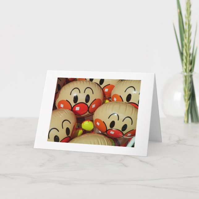 Tarjeta Globos en Tokio (Anverso)