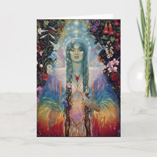 Tarjeta Gloria matutina de Elizabeth Kyle.