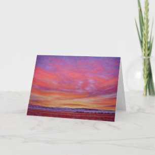 Tarjeta Glorioso Sunrise Notecards