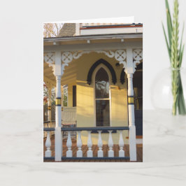 Tarjeta Glow Porch Gingerbread - Viñedo de Martha