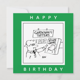 Tarjeta Gnome de acción en el Personalizado del centro de 