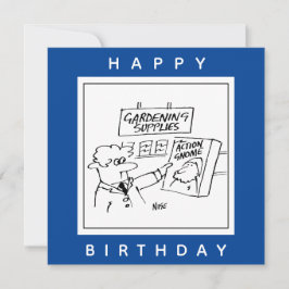 Tarjeta Gnome de acción en el Personalizado del centro de 