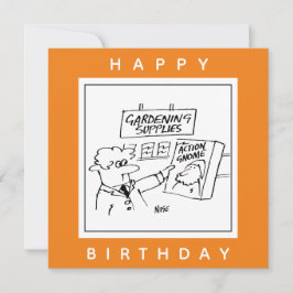 Tarjeta Gnome de acción en el Personalizado del centro de 