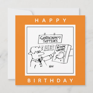 Tarjeta Gnome de acción en el Personalizado del centro de